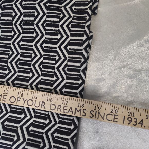 Mini Skirt Black And White Banana Republic 2P Size - Picture 6 of 7